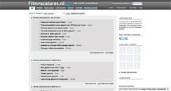 Desktop Screenshot of filmvacatures.nl